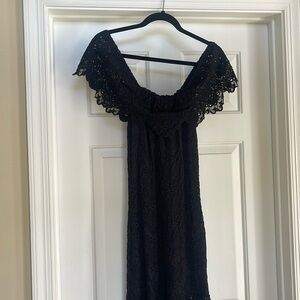 Nightcap black lace dress